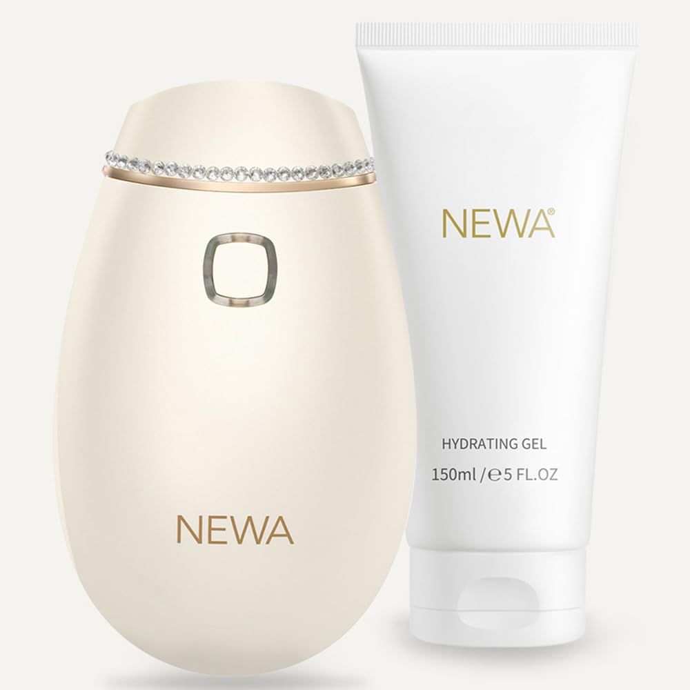 Photo 1 of NEWA RF Wrinkle Reduction Device (Plug in) - FDA Cleared Skincare Tool for Facial Tightening. Boosts Collagen, Reduces Wrinkles. with 1 Month Gel Supply.
