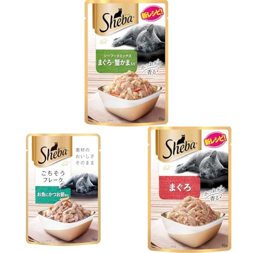 �y�Z�b�g�����z�V�[�o (Sheba) �L���b�g�t�[�h ���b�` ���������t���[�N �ґ�V�[�t�[�h�~�b�N�X �܂���E�I���ܓ��� 35g×12�� (�܂Ƃߔ���) + �V�[�o (Sheba) �L���b�g�t�[�h ���b�` ���������t���[�N �����ɂ����ߓY�� 35g×1