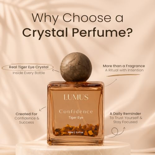 Lumus Tiger Eye Crystal Perfume 100ml - Image 5