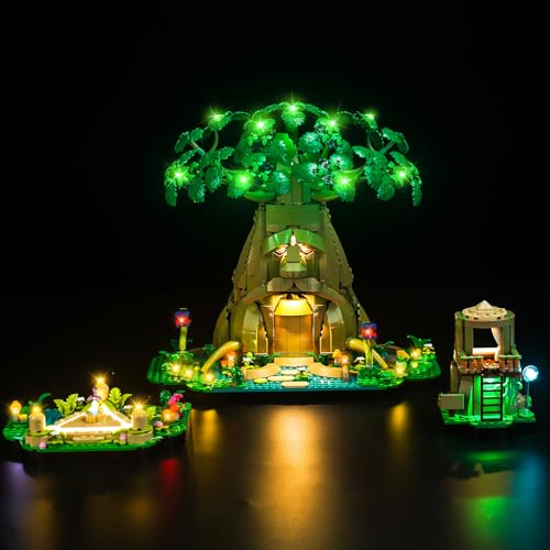 LocoLee LED Light Kit Compatible with Lego Great Deku Tree
