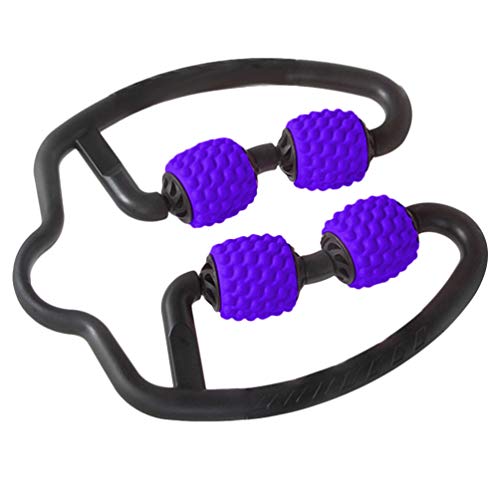 Massageador de rolo de espuma Besportble, haste de espuma, relaxador muscular, ponto gatilho, pantur