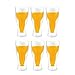 Produktbild Doppelwandige Thermo Biergläser 6er Set mit 340ml Füllmenge - genießen Sie länger Ihr kühles Bier !!!