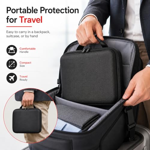 Image of Case Compatible for Seagate Expansion Desktop,Western Digital WD My Book /Elements Desktop External Hard Drive USB 3.0 8TB - Black
