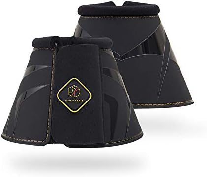 Kavallerie Classic Anti-Spin Bell Boots, Overreaching Protection, Durable with Secure Fit, Perfect for Cross Country, Hunting, Jumping and Exercises
