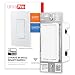Honeywell Z-Wave Plus On/Off Smart Light Switch, In-Wall Paddle, Interchangeable White & Almond | Built-In Repeater & Range Extender | ZWave Hub Required - SmartThings, Wink, Alexa Compatible, 39348