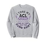 Photo Gallery acl pallavolo infortunio chirurgia ginocchio divertente viola grafica t-sh felpa Photo Gallery acl pallavolo infortunio chirurgia ginocchio divertente viola grafica t-sh felpa