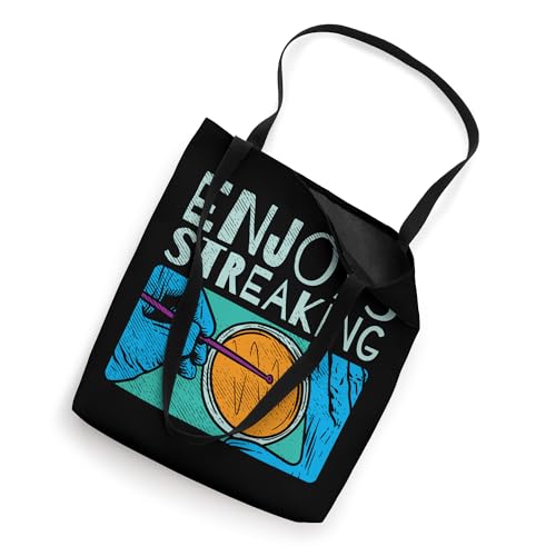 Bolso tipo tote con diseño divertido de microbiología: 'Enjoys Streaking For Microbiology' miniatura 2