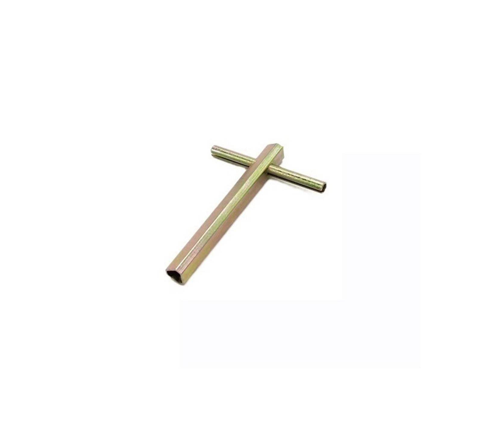 Nqiuddgbc One Color Elevator Door Key - Triangular Key For Elevators, Long 100Mm/200Mm/300Mm/500Mm - 1Pc(100Mm)