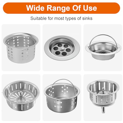 300pcs Einweg Siebbeutel Waschbecken, Elastisch Filtertüten für Küchenspüle, Polyester Abflusssieb Küchenspüle, Ideal für Küche und Bad