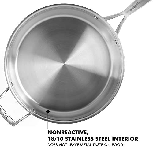 Babish Wok de Acero Carbono Fondo Plano 14 Pulgadas miniatura 6