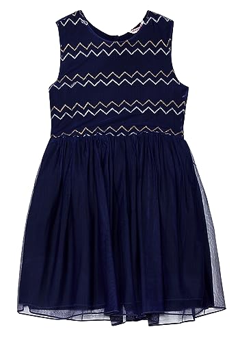 Amazon Brand – Jam & Honey Girl’s Synthetic Skater Knee-Length Dress