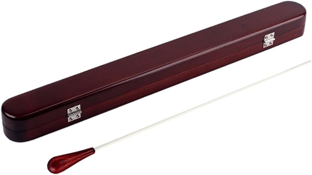 Toyvian Conductor with Storage Box Balanced Music Director for Orchestra and Band Leaders present for Teachers and Students Brown