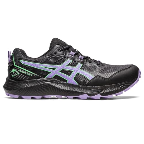 Asics Gel-Sonoma 7, Trail Running Shoe Mujer, Graphite Grey/Digital Violet, 41.5 EU