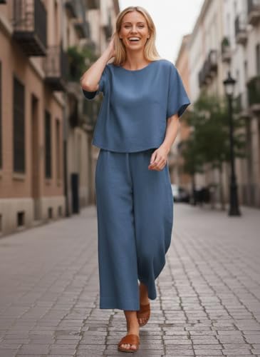 Image of Co ord Set for Women Stylish | Dress for Woman | Summer Cord Set for Women | Pajama Set | Pyjama Set for Beach & Resort Outfits Full Sleeve (29 C-1-3)