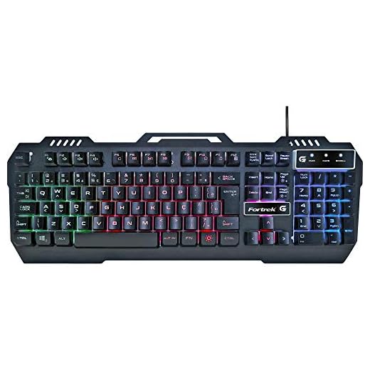 Teclado Gamer Crusader RGB ABNT2 Fortrek