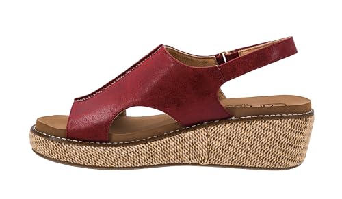 Image of Corkys Footwear Volta Wedge - Chic Elegance Meets All-Year Comfort with a 2-Inch Cork Heel and Marshmallow Insole for Stylish Everyday Wear and All-Day Comfort