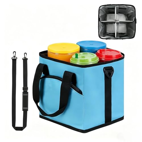 Bolsa portabebidas en formato familiar de 4 compartimentos independientes para deportes y viajes
