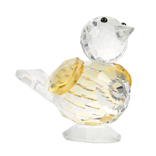 Oiseau en cristal miniature de table et décorations de maison chic