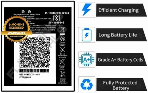 MFB260001 Battery for Reliance Jio 4G Router JioFi 3 (JMR540, JMR541) JioFI 4 (JMR1140) Battery with 6 Month Warranty*****(B279)