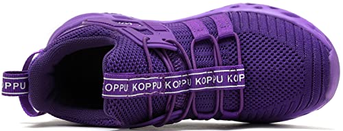 Image of koppu Boys Girls Shoes Non-Slip Tennis Shoes Fashion Lightweight Breathable Kids Sneakers for Little Kids /Big Kids