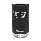 Xenocam 6-15mm 1/3' F1.4 CS Mount Varifocal CCTV Manual Lens for CCTV Camera