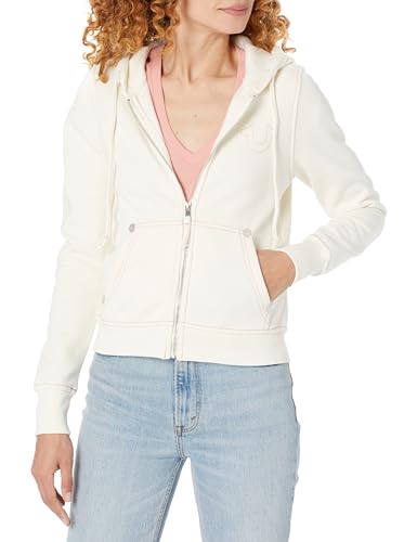 Image of True Religion womens Big T Classic Zip Up Hoody
