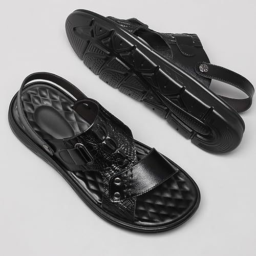 Sports Beach Sliding Outdoor Remote Slippers S Men's Shoes Sole Leather Heel2