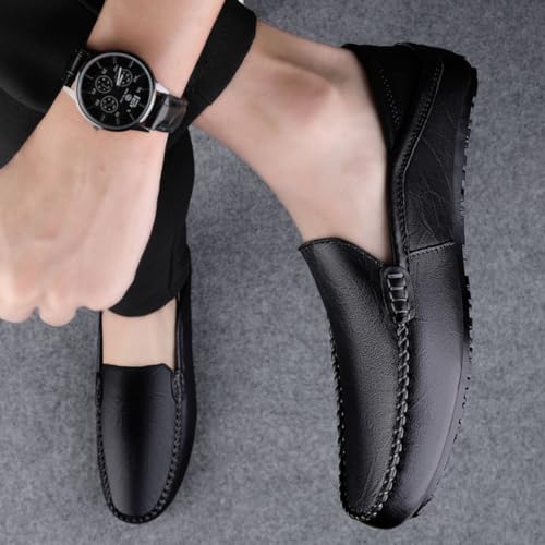 Mocasines para hombre transpirables que eliminan el cansancio al conducir 5