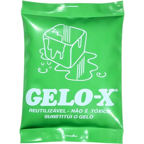 Termogel Gelo Flexível Reutilizável Em Gel Gelo-X Grande Verde