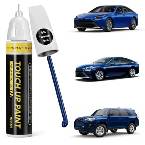 Image of ((8S6 Nautical Blue Metallic Touch Up Paint for Toyota