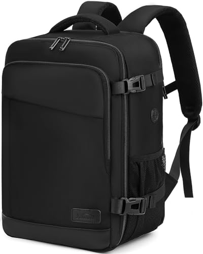 Xkdoai Zaino per Ryanair 40x20x25 Zaino da Viaggio Aereo Bagaglio a Mano 40x20x25 45x36x20 con Borsa Antifurto per Uomini Scuola per 14 pollici Laptop