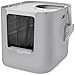 ModkatÂ® XL Litter Box, Top or Front-Entry Configurable, Includes Scoop and Liners - Gray