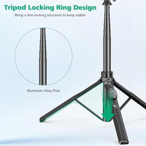 Image of Led Photography Lighting Kit Portable Video Light with Adjustable Tripod Stand, 2800K-6500K Dimmable Softlight Studio Light for for Zoom, Game Streaming, YouTube (Tripod with USB-Light Panel)