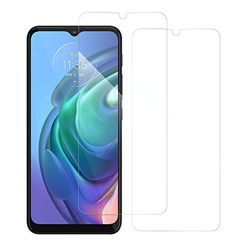 [2������] LOOF motorola moto g10 g30 �ی�t�B���� �ȒP�\��t�� ��ʕی� �\�t�g�t�B���� �C�A�Ȃ� ���h�~ ����h�~ �t�B���� �N���A �ϏՌ� �Ռ��z�� �ی�V�[�g [moto g10/g30/�N���A�d�l]
