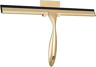 LPOLER Stainless Steel Squeegee for Shower Doors, All-Purpose Shower Squeegee for Bathroom, Window and Car Glass, 14 Inches