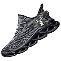 VGPSFN Scarpe Corsa Uomo Sneakers Uomo Running Corsa Ginnastica Camminata Casual Jogging Trekking Tennis Outdoor Fitness Sportive Palestra Scarpe da Lavoro Comode Leggere Traspiranti Nero 48