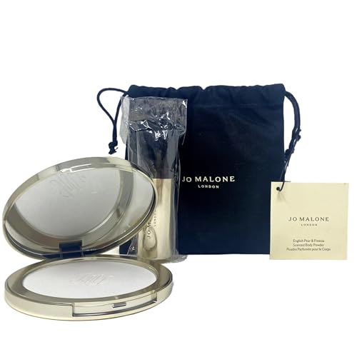 Jo Malone London Limited Edition English Pear & Freesia Scented Body Powder - 0.5 oz / 15 g, Black