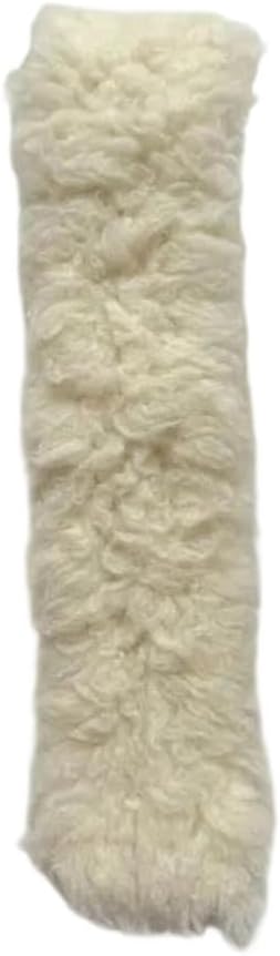 Vsadsau Women's 100% Wool Curly Knitted Scarf Cold Weather Neck Warmer Soft Warm Shawl Wrap