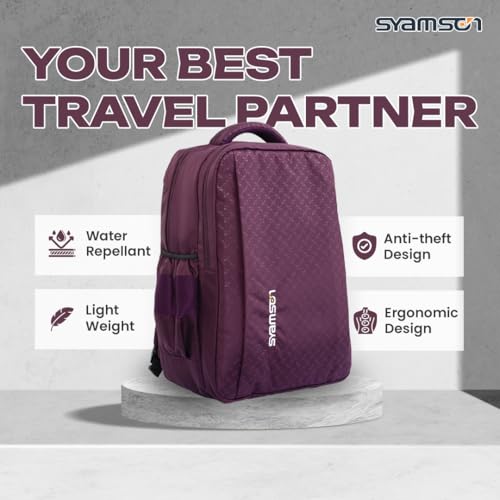 Image of Premium Backpack for Men & Women | Anti-Theft Design | Light-Weight | 15.6 inch Laptop | Water-Repellant | Spacious Pockets | For Office, Travel, Business, & Daily Use (30 L)