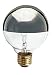 (6 Pack) Satco S3862 120-Volt 60-Watt G25 Medium Base Light Bulb, Silver Crown