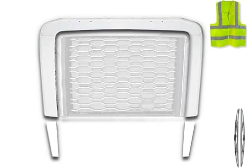 Front Grille Surround Bug Shield for Semi Truck Deflector Compatible