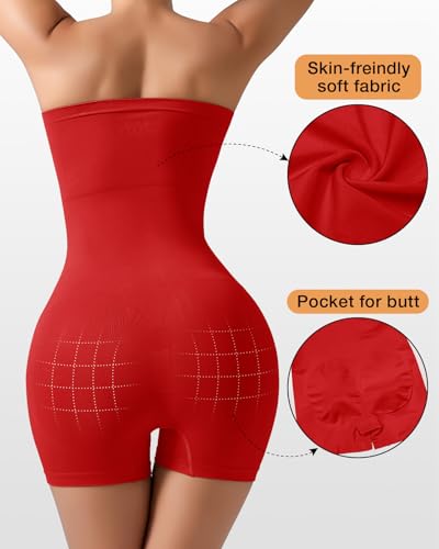 Image of Strapless Shapewear for Women Seamless Shapewear Tummy Control Strapless Bodysuit