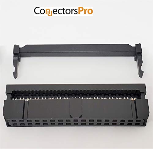 Pc Accessories - Connectors Pro 25-Pack 2X17 34 Pins 2.54Mm 0.1" Pitch Dual Row Idc Socket For Standard Flat Ribbon Cable, 34P Fc Female Connector #TOP3
