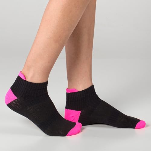 Kit 3 Pares Meia Performance Poliamida Unissex Cano Curto Soquete Esportiva Corrida Ciclismo (BR, Nu