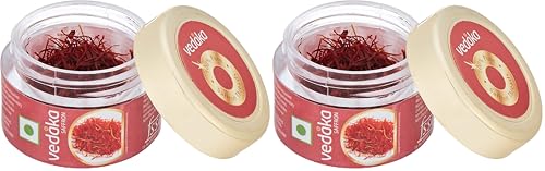 Image of Amazon Brand - Vedaka Saffron | 1 G | Kesar (Pack of 2)