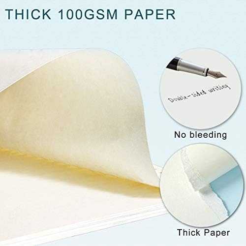 Toplive A5 Refill Paper, [3 Pack] 100GSM Thick Refillable Paper 6-Holes Filler Inserts Paper 135 Sheets 270 Pages A5 Paper for Ring Binder Journal Notebook Planner-Blank Paper