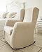 SUENOSZZZ-ESPECIALISTAS DEL DESCANSO Sillon orejero balancin Blanco Carla (Sillon Lactancia) Sillón tapizado...