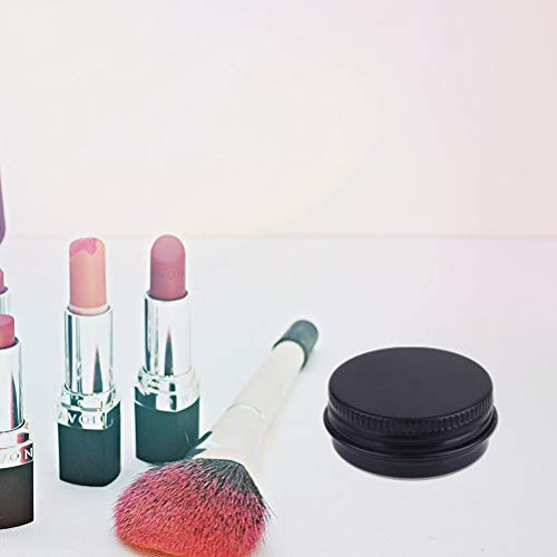 Lurrose 10pcs 20ml Caixas de Alumínio Pomada Creme Sub-recipientes Estojos de Maquiagem Vazios Supri