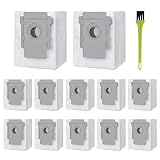 Jajadeal 12 Stück Ersatzteile Beutel für iRobot i7 i7+ / i7 Plus E5 E6 E7 S9, Zubehör Staubsaugerbeutel für Roomba i7