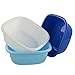 Wekiog 8 Quart Dish Pan Basin, 3-Pack, Colorful